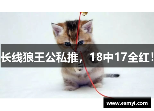 长线狼王公私推，18中17全红！